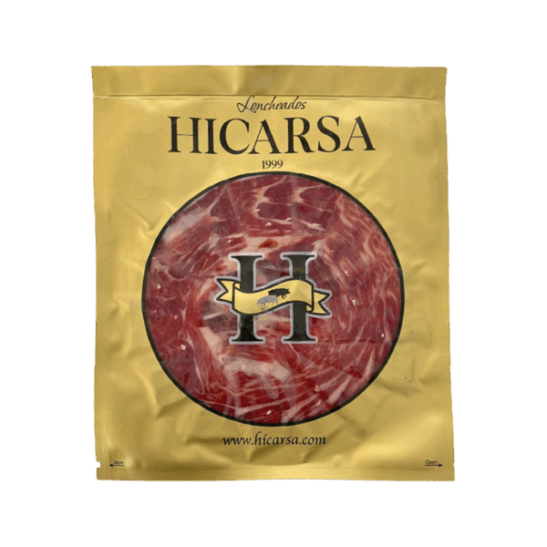 Jamon bellota cortado a cuchillo