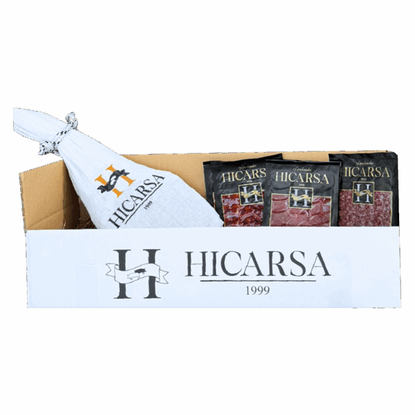 Caja con productos del lote 4